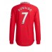 Cheap Manchester United Cristiano Ronaldo #7 Home Football Shirt 2022-23 Long Sleeve